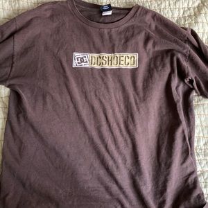 Brown DC T shirt